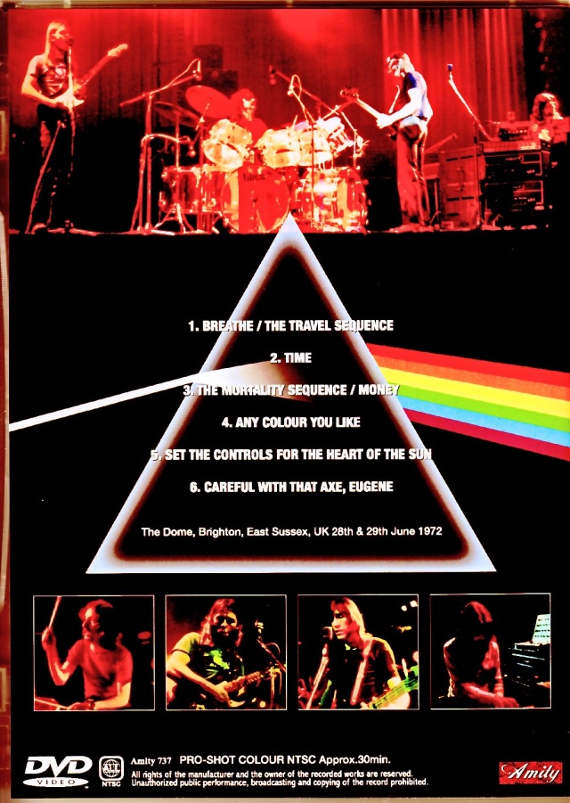 Pink Floyd ピンク・フロイド/England,UK 1972 2Days