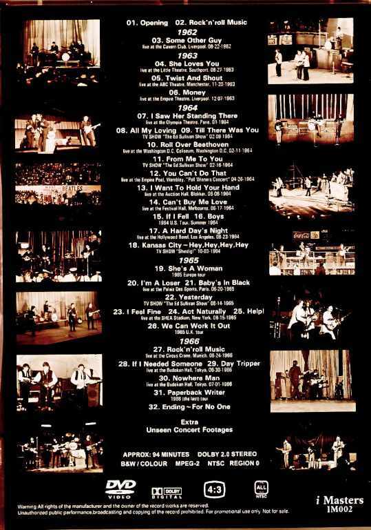 Beatles ビートルズ/Live Concert History AI Remastered