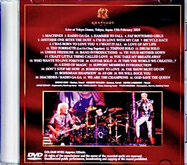 Queen Adam Lambert クィーン アダム・ランバート/Tokyo,Japan