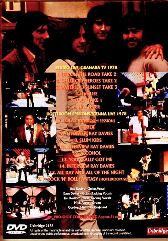 Kinks キンクス/Austria 1978 & more Broadcast Edition