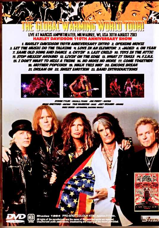 Aerosmith エアロスミス/WI,USA 2013