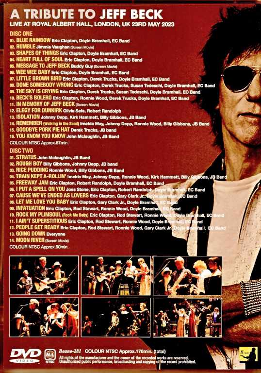 Various Artists A Tribute Jeff Beck Eric Clapton,Gary Clark Jr
