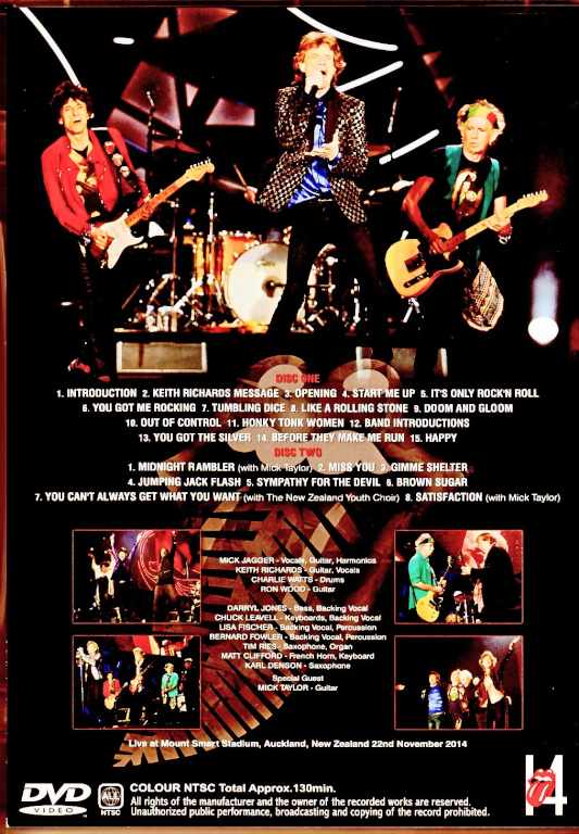 Rolling Stones ローリング・ストーンズ/Auckland,Australia
