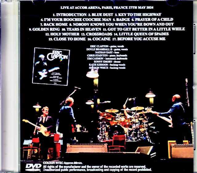 新品同様　エリック・クラプトン 映像ヒストリー 5DVDボックス　定価1万5千円 Amazon.co.jp: エリック・クラプトン 60's&70's ヒストリー [DVD