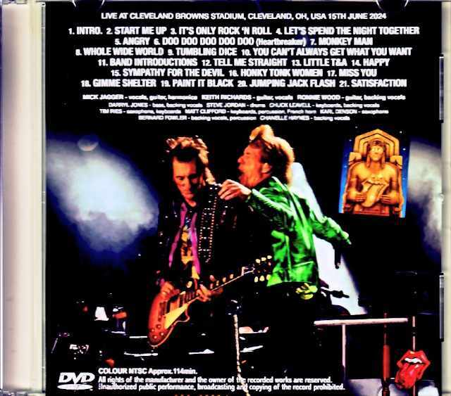 Rolling Stones ローリング・ストーンズ/OH,USA 2024 Complete Multi