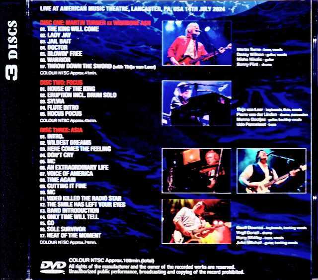 Asia Focus Martin Turner ex. Wishbone Ash エイジア