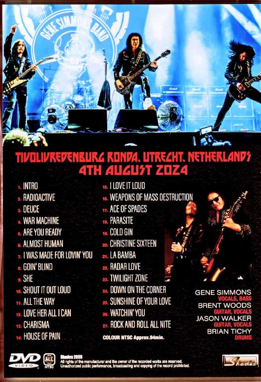 n*n様 超激レア‼️90s KISS ユーロツアー バンド アーティスト vi BEAT / FIRST NIGHT IN SAN JOSE 2024 (2CDR)