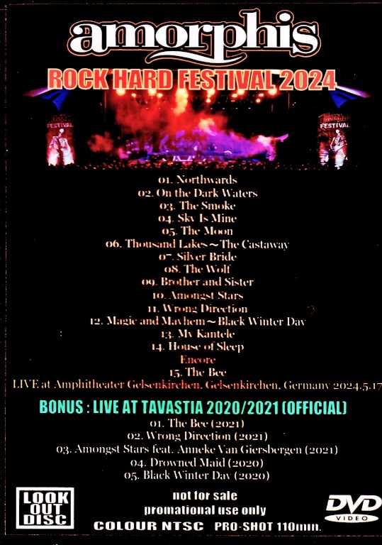 Amorphis アモルフィス/Germany 2024 & more