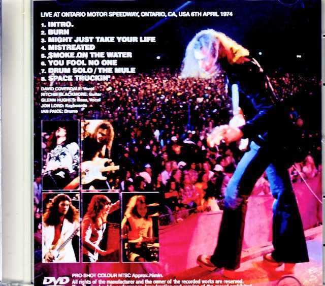 Deep Purple ディープ・パープル/CA,USA 1974 Complete Multi-Angle