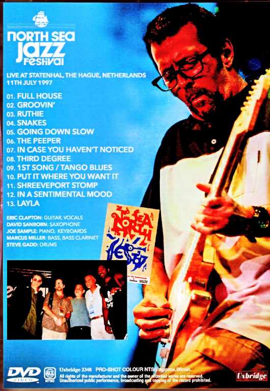 2CD！エリック・クラプトン！LEGENDS/ JAZZ A VIENNE Legends Eric Clapton,Marcus Miller,David Sanborn,Joe Sample
