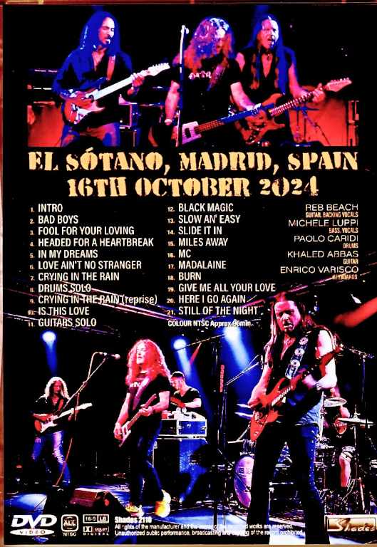 Reb Beach and the Bad Boys レブ・ビーチ/Spain 2024 Complete