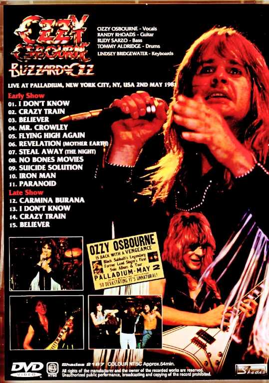 【プレスCD】 Ozzy Osbourne オジー・オズボーン CD6枚セット Ozzy Osbourne オジー・オズボーン/England,UK 10.17.1980 Upgrade