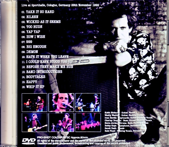 Keith Richards and the X Pensive Wios キース・リチャード/Germany