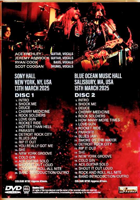エース・フレーリー ニューヨーク・グルーヴ New York Groove” by Ace Frehley - トラック・歌詞情報 | AWA