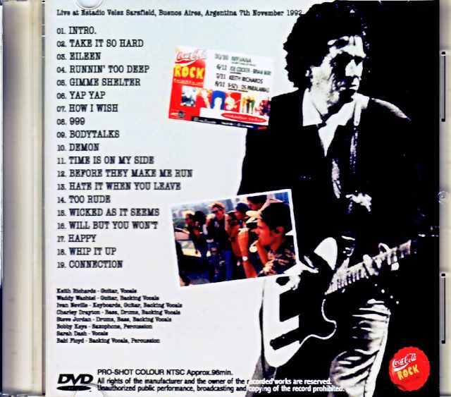 Keith Richards and the X Pensive Winos キース・リチャード