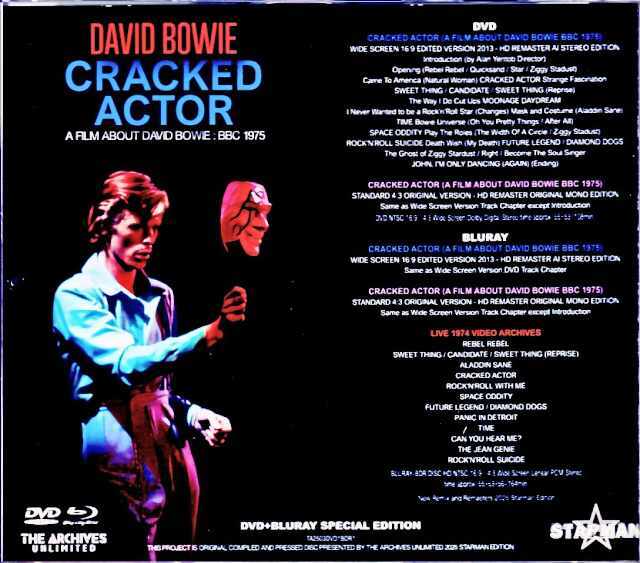 David Bowie デヴィッド・ボウイ/クラックド・アクター Cracked
