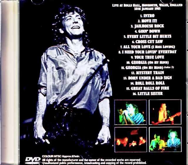 Robert Plant ロバート・プラント/England,UK 1985 1Cam Pro-Shot
