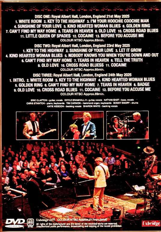 Eric Clapton エリック・クラプトン/London,UK 2025 3Days Best