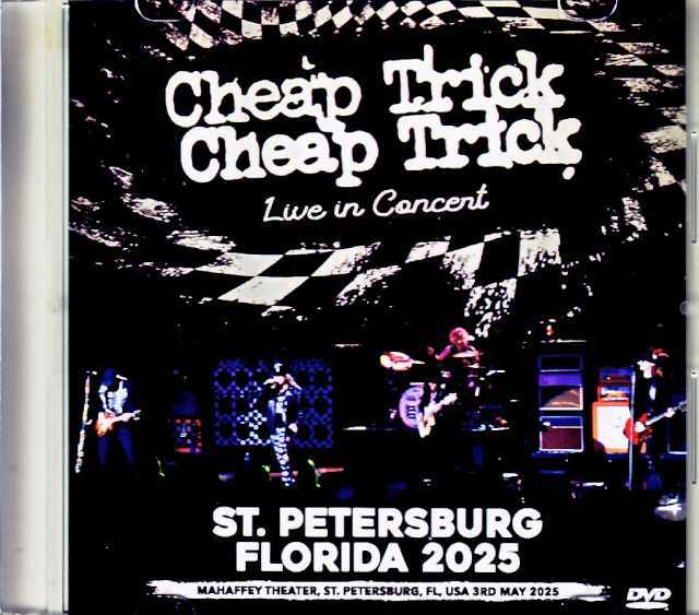 Cheap Trick チープ・トリック/FL,USA 2025 Complete Jewel Version