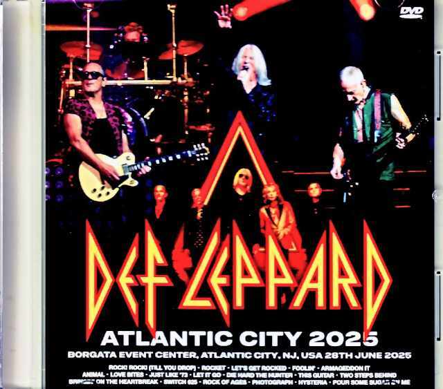 Def Leppard デフ・レパード/NJ,USA 2025 Complete Jewel Version
