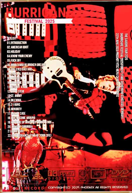 Green Day グリーン・デイ/Germany 06.22.2025 Complete Multi