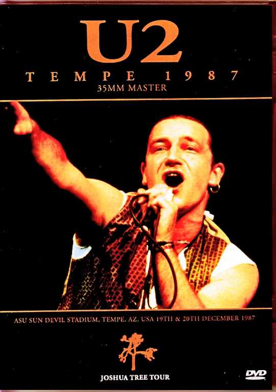 U2 ユーツー/AZ,USA 1987 35mm Master Multi-Cam Edition