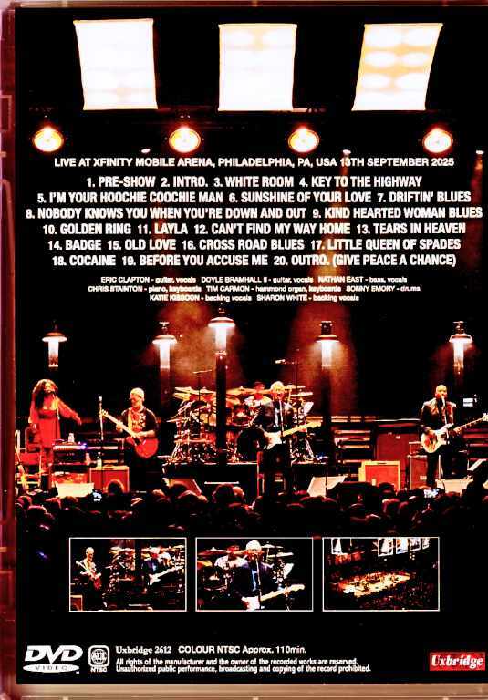 エリック・クラプトン/DVDコレクション〈初回生産限定・DVD6枚+DVD-A… Eric Clapton エリック・クラプトン/PA,USA 09.13.2025 Complete