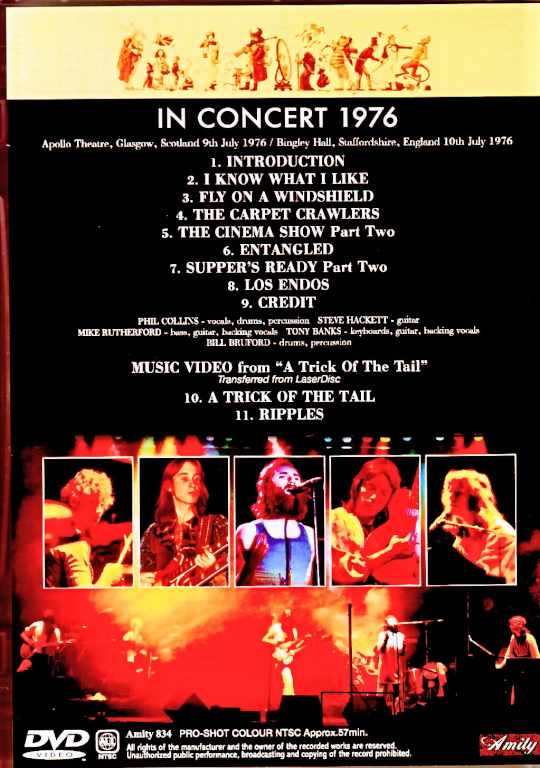 Genesis ジェネシス/Scotland,UK 1976 Multi-Cam Edition & more