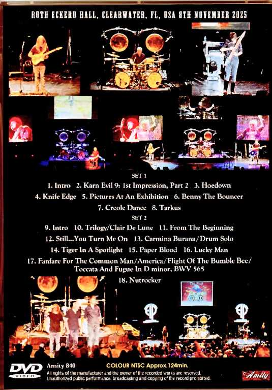 Carl Palmer's Emerson,Lake and Palmer Legacy カール・パーマー/FL