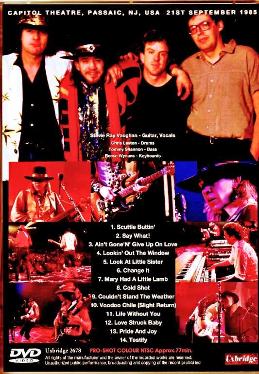 Stevie Ray Vaughan and Double Trouble スティーヴィー・レイ