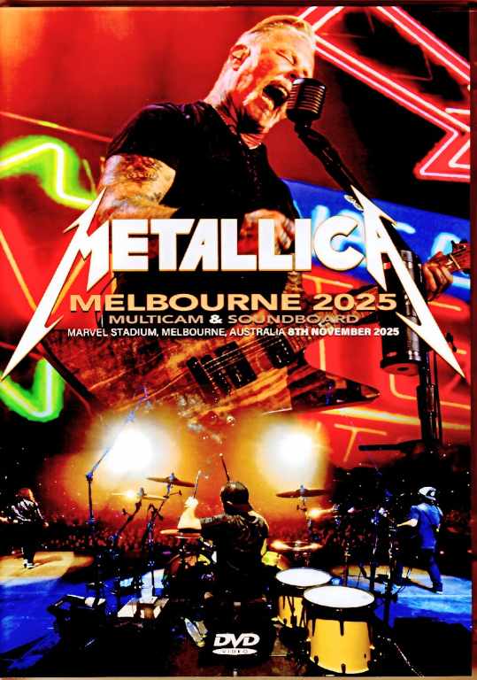 Metallica メタリカ/Melbourne,Australia 11.08.2025 Multi-Cam Edition