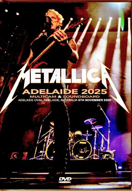 Metallica メタリカ/Adelaide,Australia 11.05.2025 Multi-Cam Edition