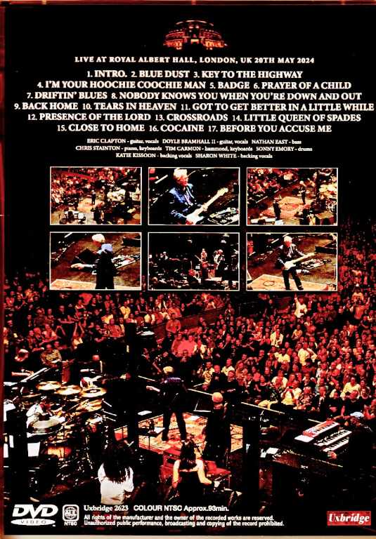 Eric Clapton エリック・クラプトン/London,UK 05.20.2024