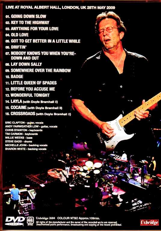 Eric Clapton エリック・クラプトン/London,UK 05.28.2009