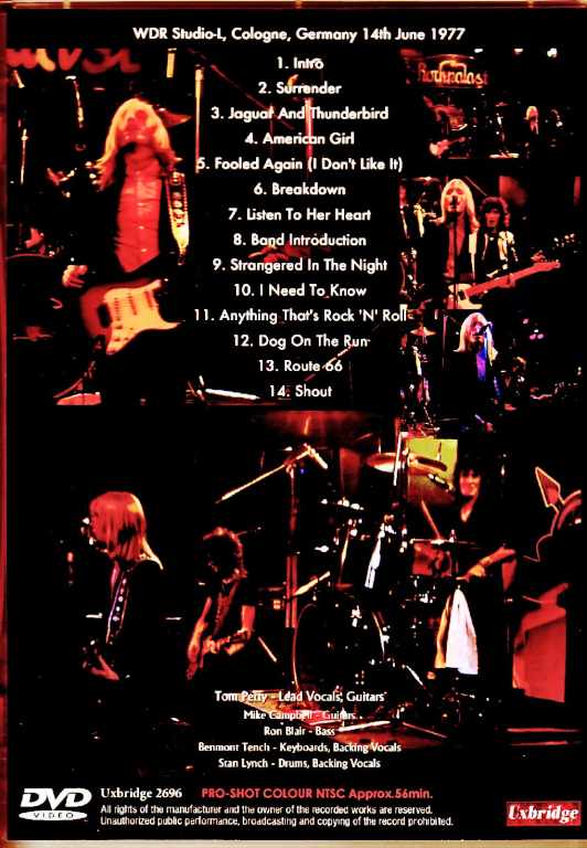 Tom Petty and the Heartbreakers トム・ペティ/Germany 06.14.1977