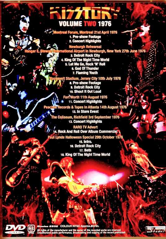 Kiss キッス/Rare History 1976
