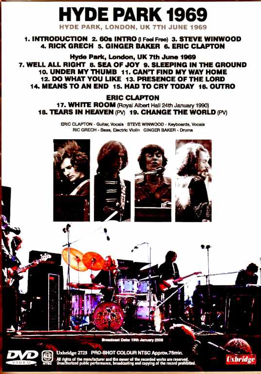 エリック・クラプトン ERIC CLAPTON ライブ　DVD 6本セット Amazon.co.jp: Eric Clapton And Friends - In Concert / A Benefit