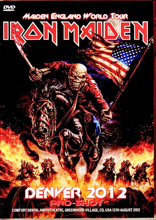 Iron Maiden アイアン・メイデン/CO,USA 08.13.2012 Complete Multi