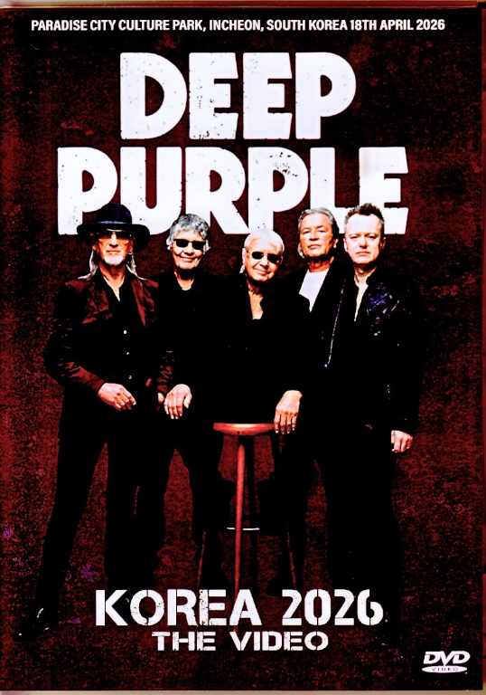 Deep Purple ディープ・パープル/South Korea 04.18.2026 Complete