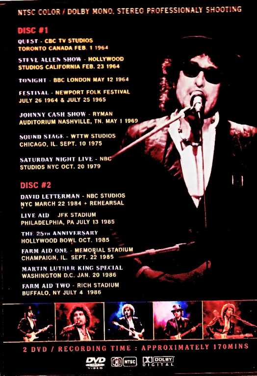 Bob Dylan ボブ・ディラン/TV Guide 1964-1986
