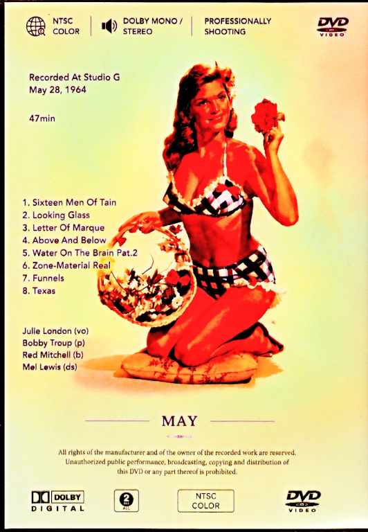 Julie London ジュリー・ロンドン/Tokyo,Japan 05.28.1964 Multi-Cam