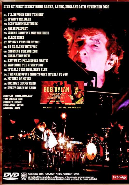Bob Dylan ボブ・ディラン/England,UK 11.14.2025
