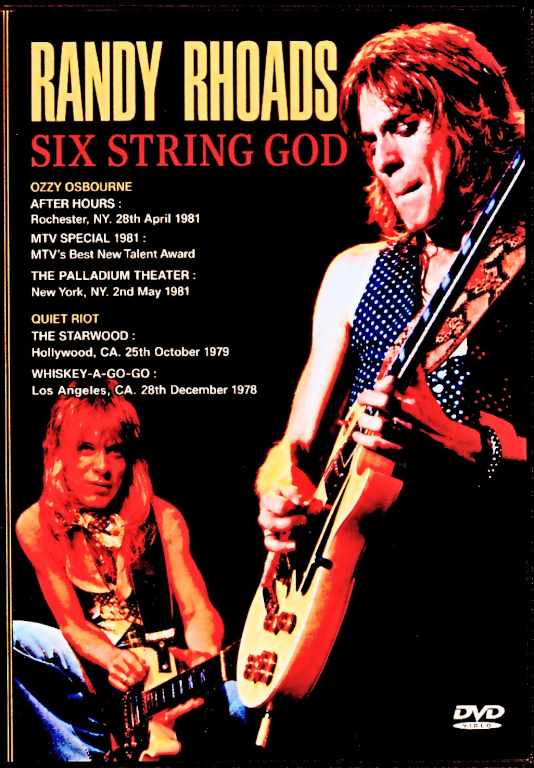 Randy Rhoads ランディ・ローズ/6弦の神 High Quality Compilations of