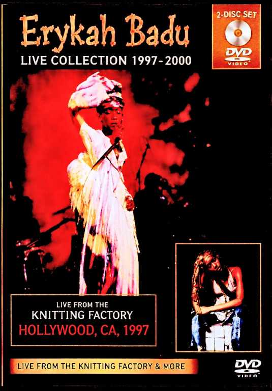 Erykah Badu エリカ・バドゥ/Live Collection 1997-2000