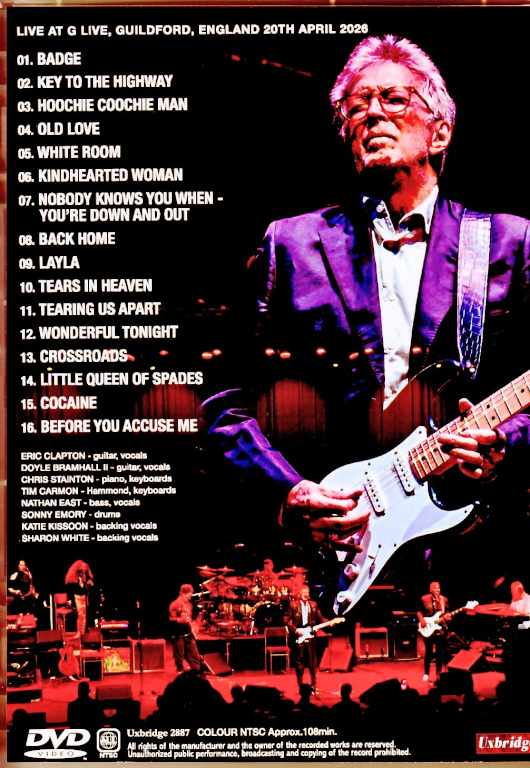 Eric Clapton エリック・クラプトン/England,UK 04.20.2026