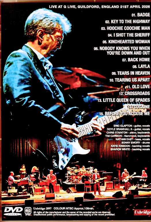 Eric Clapton エリック・クラプトン/England,UK 04.21.2026