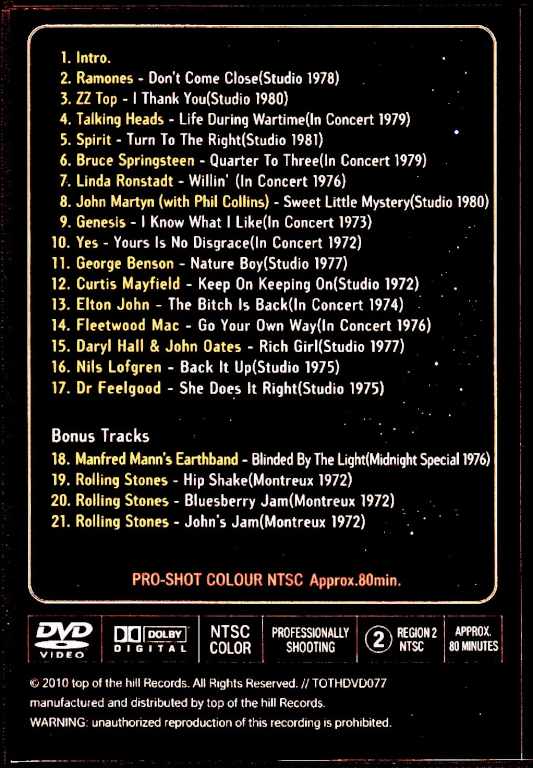 Various Artists Peter Frampton,Fleetwood Mac,Steve Miller Band,Joe