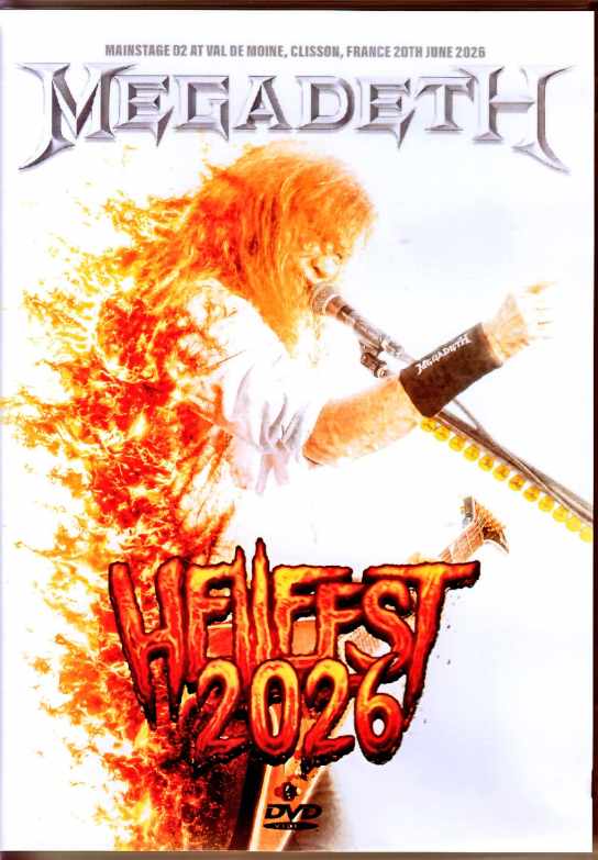 Megadeth メガデス/France 06.20.2026 Complete Webcast On-Air Master