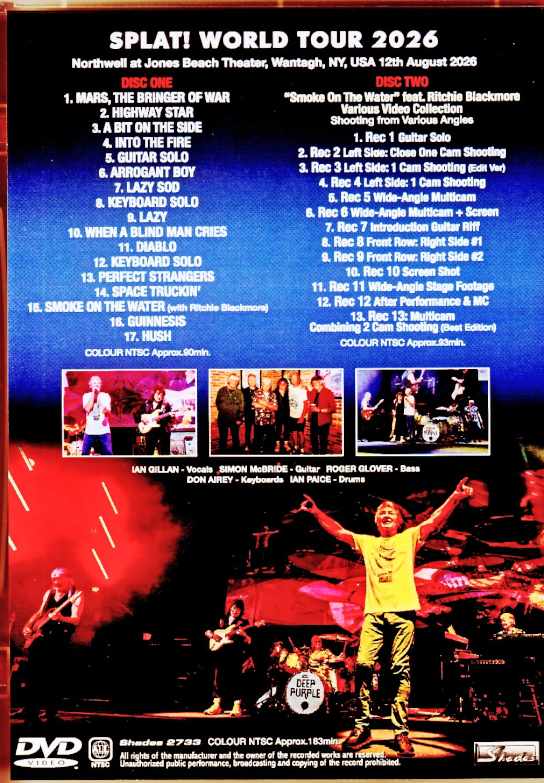 Deep Purple Ritchie Blackmore ディープ・パープル リッチー