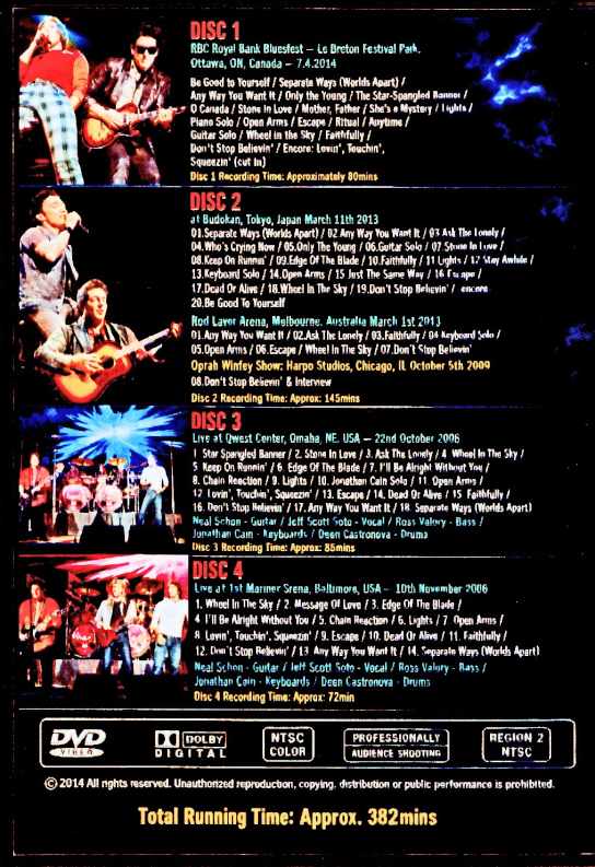 Journey ジャーニー/Live Collection 2006-2014